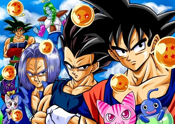 An illustration drawn by Nakagawa. The high level of her illustrations is similar to that of a pro. 15