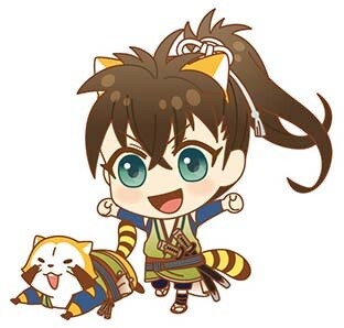 Hakuouki Characters Don Racoon Ears for Double Anniversary Event! 4