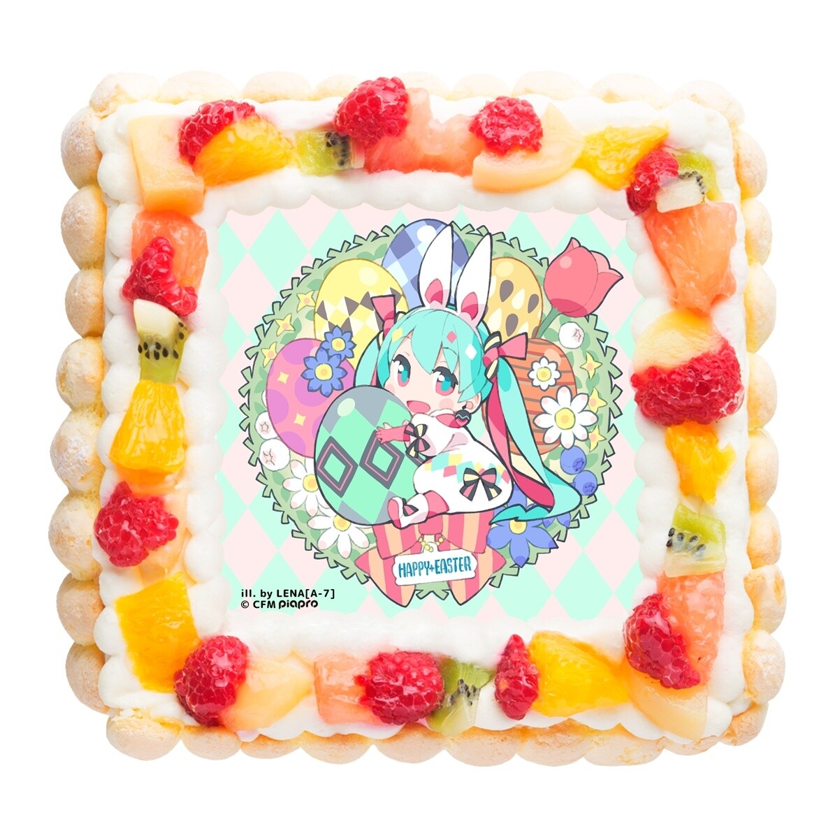 Celebrate Miku Day with an Adorable Hatsune Miku Easter Cake! 1
