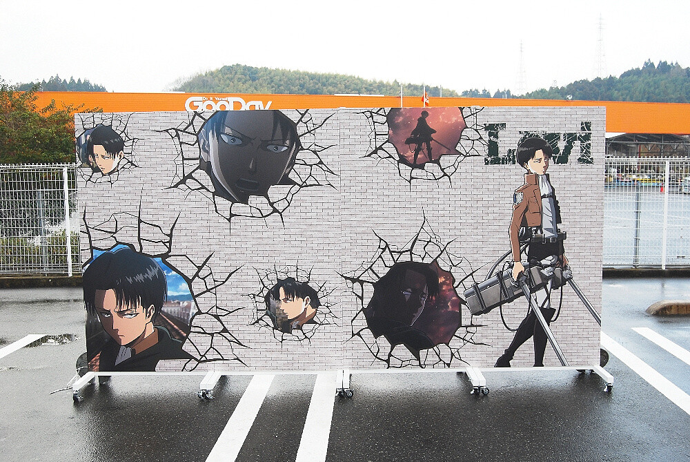 Lawson Stores Themed After Attack on Titan Open! Campaign Goods Also Go on Sale! 24