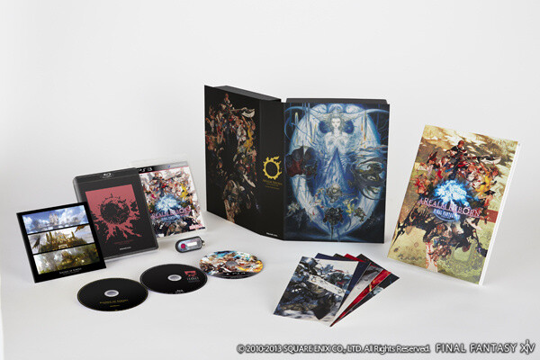 “FINAL FANTASY XIV: A Realm Reborn” collector's edition artwork by Yoshitaka Amano 8