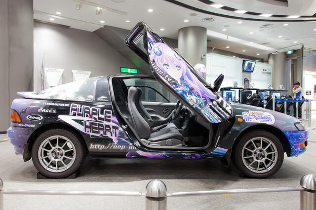 “Hyperdimension Neptunia” official itasha 3