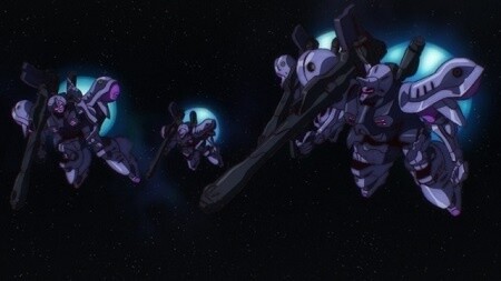 Taken from Ep. 15 of *Gundam Reconguista in G* © Sotsu Co. Ltd., Sunrise Inc., MBS 20