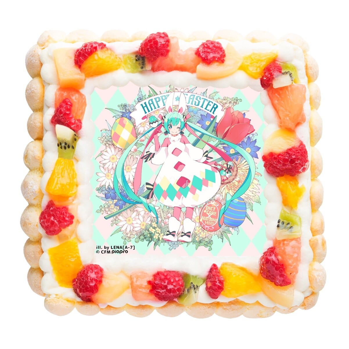 Celebrate Miku Day with an Adorable Hatsune Miku Easter Cake! 2