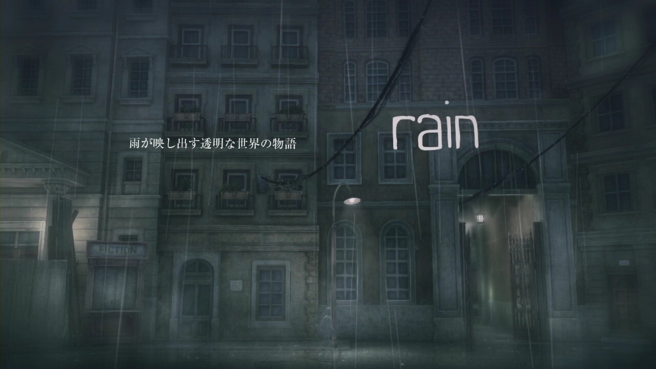 A Game with an Invisible Protagonist: Introducing *Rain* Through a Gameplay Video 4