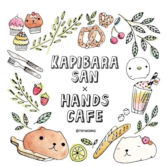 Kapibara-san x Hands Cafe  0