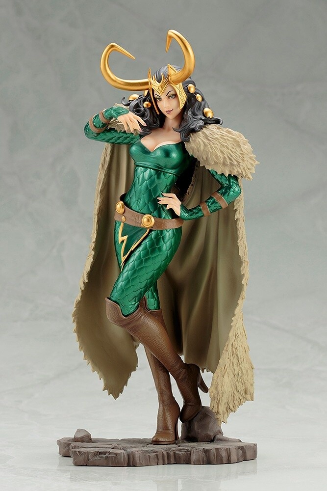 Treat Yourself w/ Trickster Goddess Loki! Marvel’s Villain Releasing as a Bishoujo Figure by Kotobukiya in 2017! 3