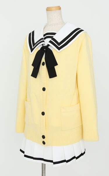 White Sailor Uniform & Cardigan for Summer Cosplay Events? *Kimi to Kanojo to Kanojo no Koi* School Uniform to Release 2