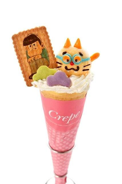 “Cats Are Friends☆Lonely Ichimatsu Crepe” - 750 yen 3