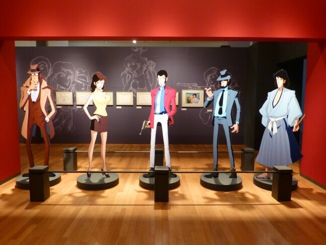 Monkey Punch’s “The World of Lupin III Exhibit” Held in Sakura 0