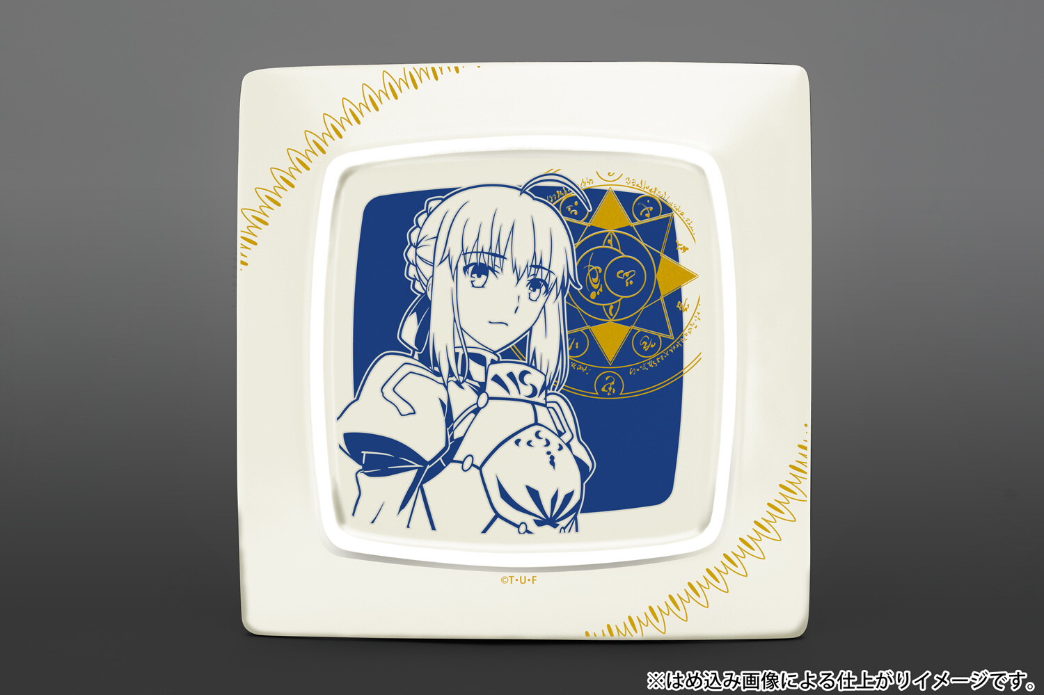 Fate/stay night: Unlimited Blade Works Modern Square Dish, Thermo Mug Umbrella Bottle & Mobile Pouch Available on Cross Crowdfunding! 4
