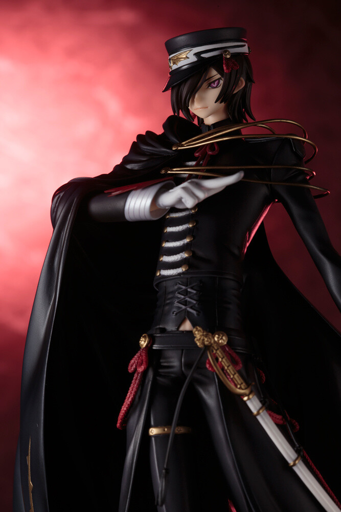 Code Black Lelouch Figure Launched as Code Geass Celebrates 10th Anniversary! 8