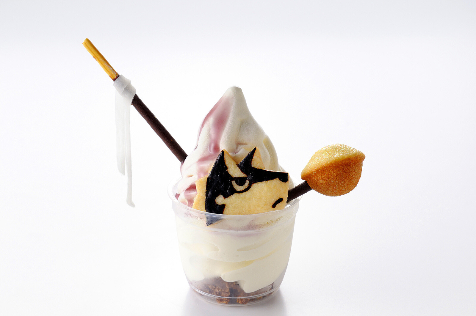 Soft Cream Bar’s “Yuri and Repede, Roar A Victory Song! Ice Cream” Once you eat this ice cream, you will surely remember their set phrase! 3