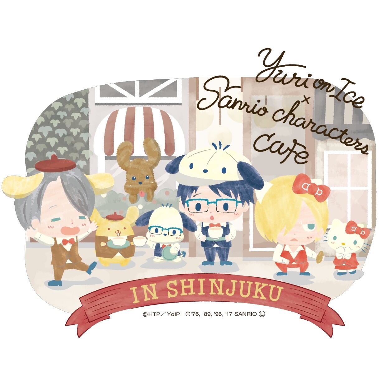 New Yuri!!! On Ice × Sanrio Characters Cafe is Utterly Irresistible! 0