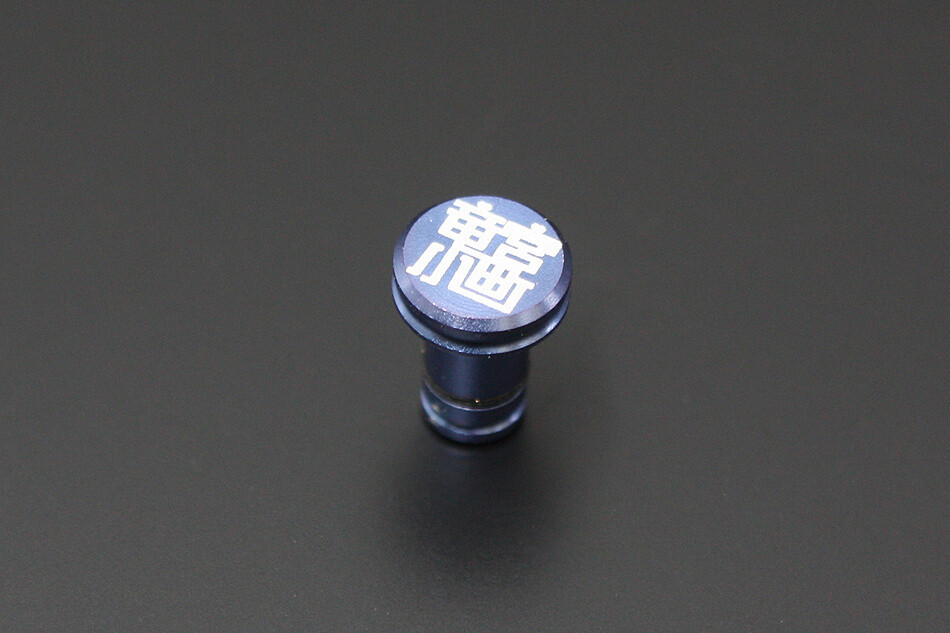 This model comes with one exclusive earphone jack plug made of etched aluminum. 1