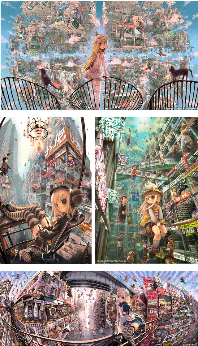 Popular Japanese Artist JohnHathway Opens Project on Kickstarter! Behold *Akiba Anime Art Magazine Vol. 00*! 2