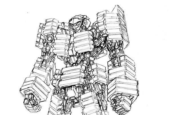 Transforming Apartments!? Local Superdreadnought Anime “Cho Kido Gaiku: Kashiwa no Ha” Begins! 0