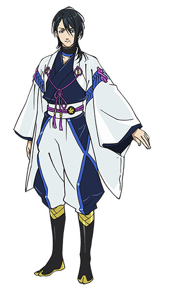 Akechi Mitsuhide (CV: Takahiro Sakurai) © Shoji Kawamori, Satelight Inc. / ALC / GP / Nobunaga the Fool Production Committee 3
