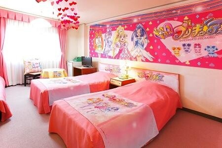 Ikenotaira Hotel Features Rooms Themed After “Pretty Cure”! 0