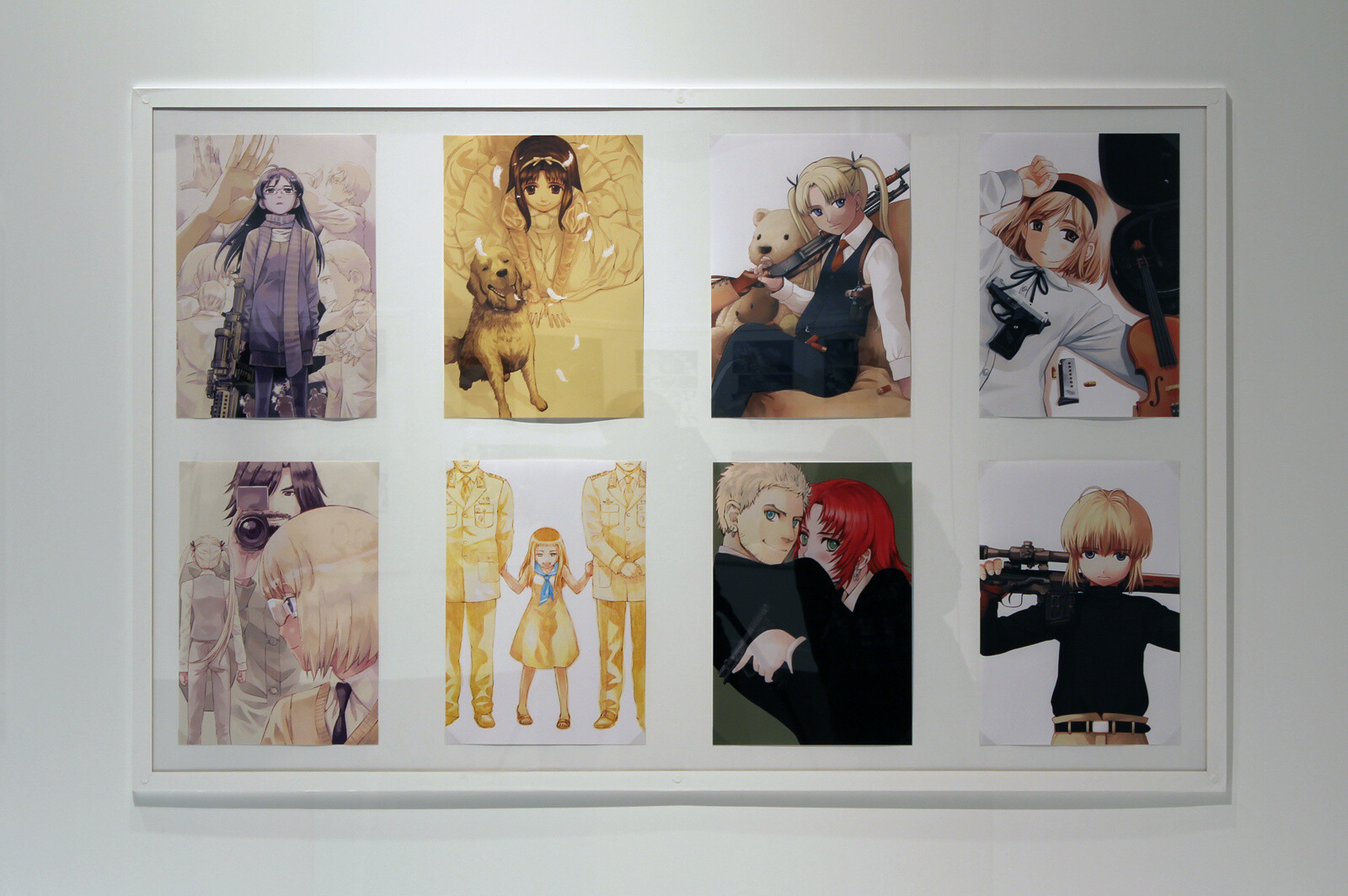 Excellence award in Manga division: "GUNSLINGER GIRL" by Yu Aida. 3