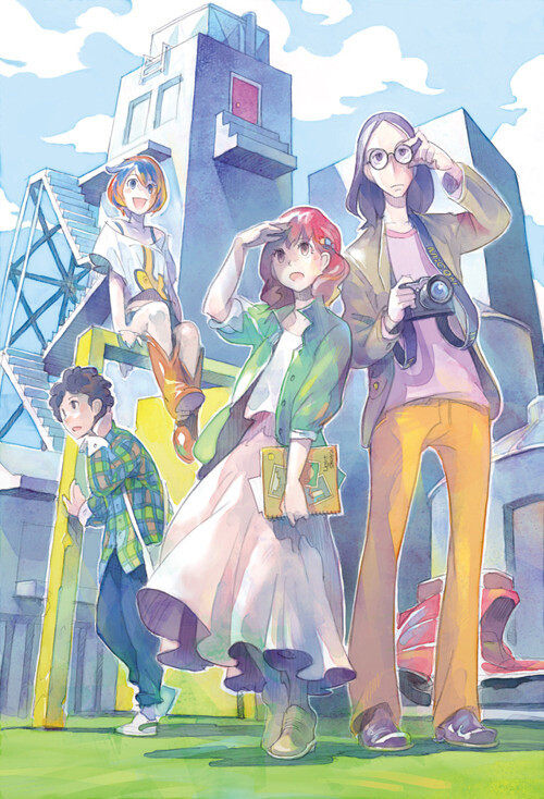 a cover illustration for Hayakawa Shobo's publication of the book "Weird Buildings: Mikikan University Weird Buildings Research Society" 4