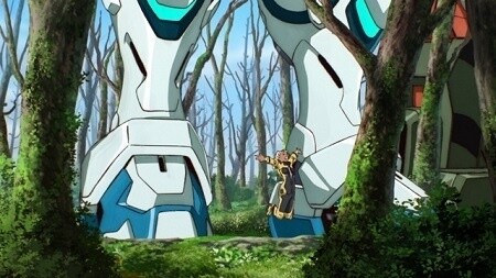 Taken from Ep. 15 of *Gundam Reconguista in G* © Sotsu Co. Ltd., Sunrise Inc., MBS 7