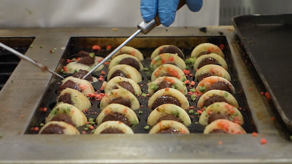 Chocolate takoyaki?? We try the limited-edition sweet that looks just like fried octopus balls 0