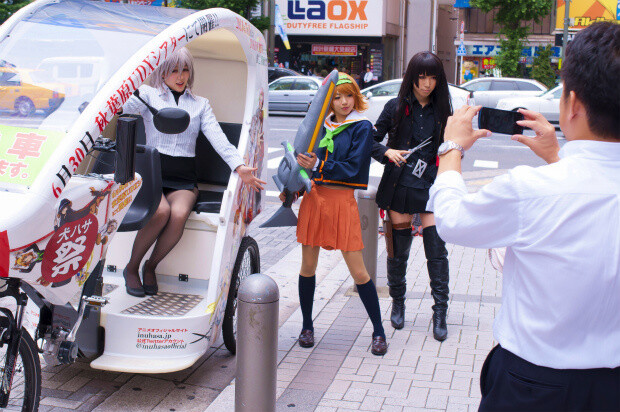 Anime “Dog & Scissors” Official Event in Akihabara 1