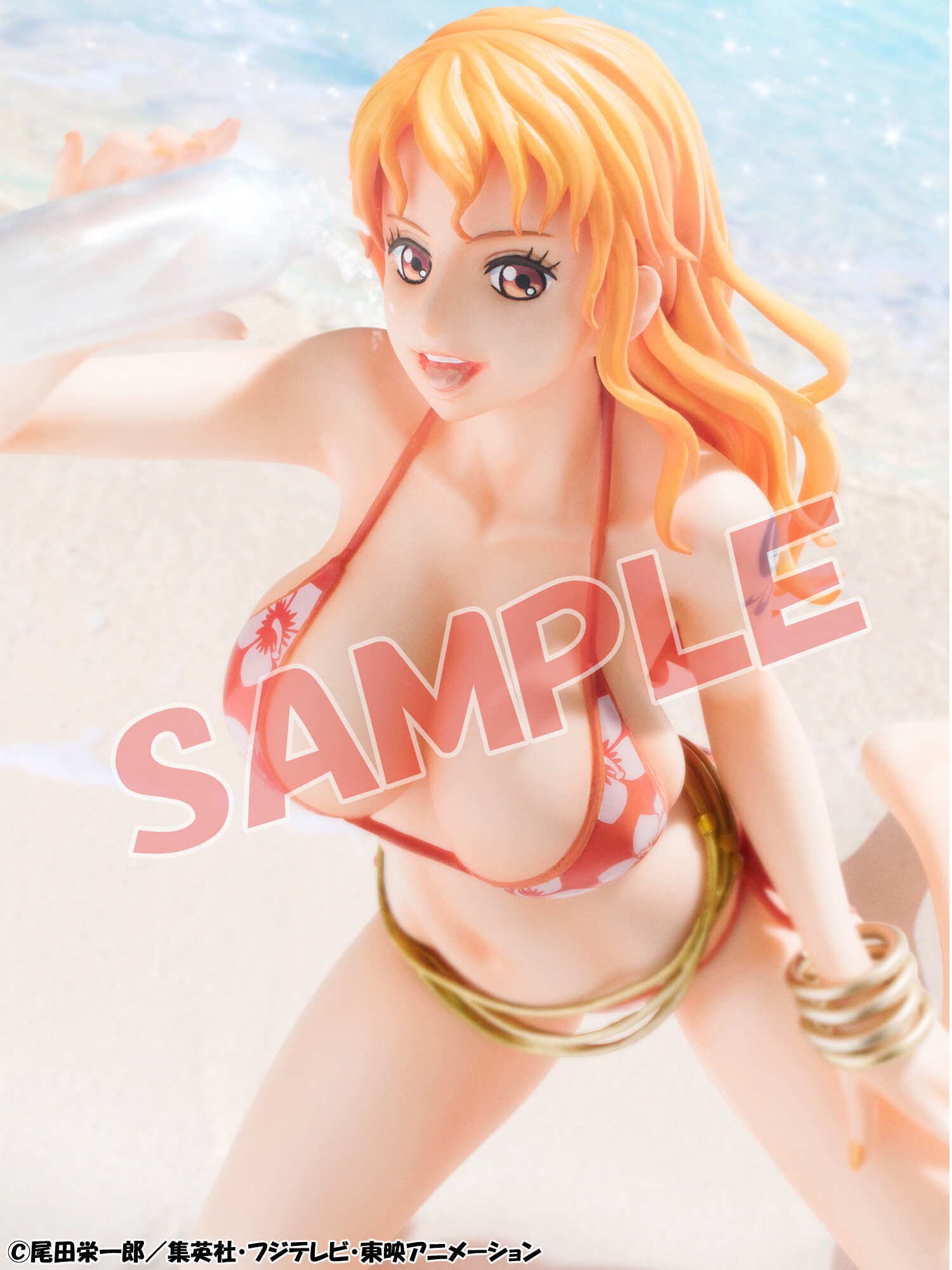 Nami and Tashigi Go to the Beach in One Piece Swimsuit Figures! 16