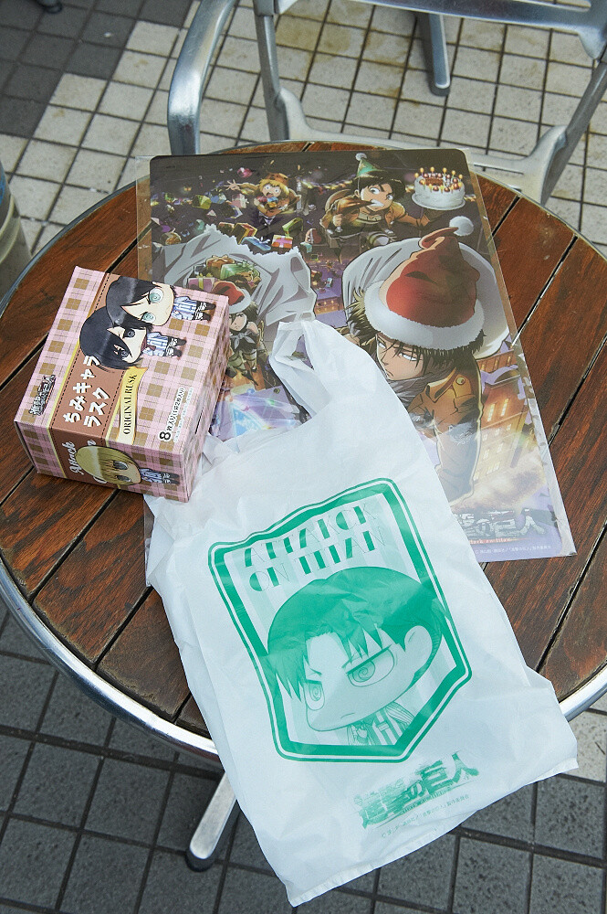 Lawson Stores Themed After Attack on Titan Open! Campaign Goods Also Go on Sale! 15