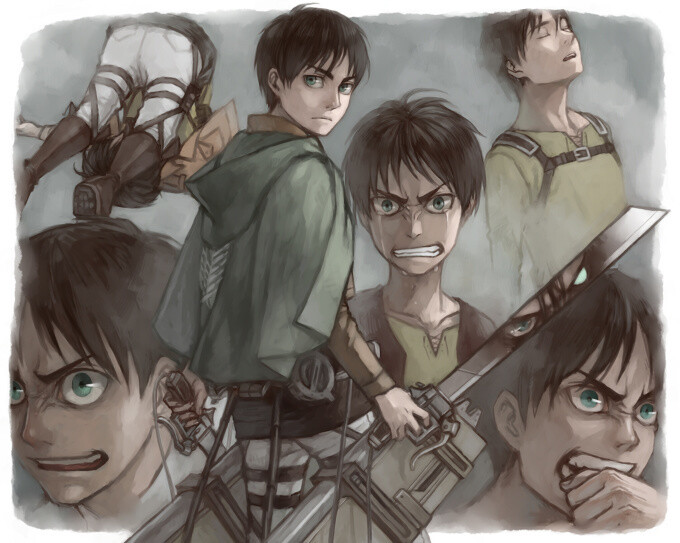 6 Illustrations of Eren Yeager to Tide You Through Till Season 2 [Creator Showcase] 0