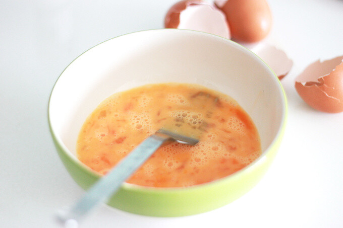 [Healthy Food for the Geeky Soul] Perfect Scrambled Eggs with Rilakkuma 0