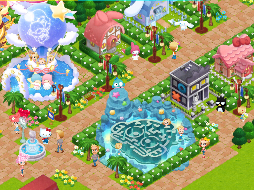 What? You Haven’t Played “Hello Kitty World” Yet?! Create and Visit Your Dream Amusement Park Now! 2
