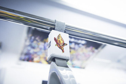 *JoJo's Bizarre Adventure* Decorates Train in Japan 2