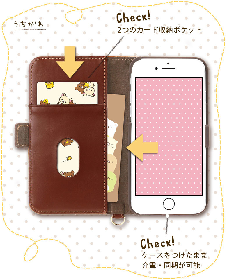 Adorable Rilakkuma and Sumikko Gurashi iPhone 7 Flip Cases Available Now! 4
