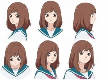 Futaba Yoshioka (middle school) © 2014 Io Sakisaka / Shueisha Inc., Ao Haru Ride Production Committee  4