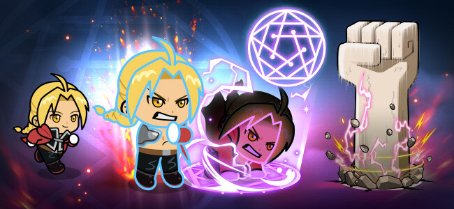 LINE Rangers x Fullmetal Alchemist: Brotherhood Collaboration to Last All of December! 1