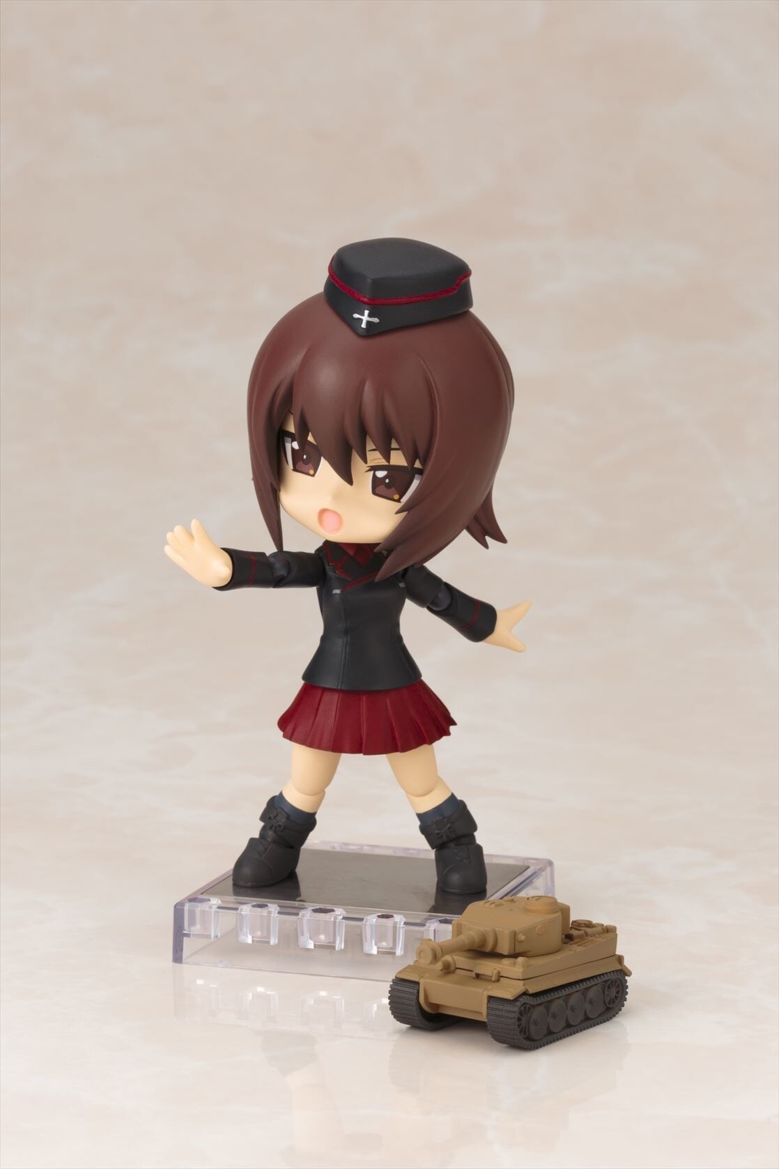 Girls und Panzer’s Maho Nishizumi Enlists in the Ranks of Kotobukiya’s Cu-Poche Collection! 4