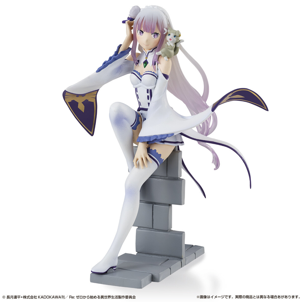 Emilia, Ram & Rem Set of CharaPortraits Re:Zero Figures Released! 4