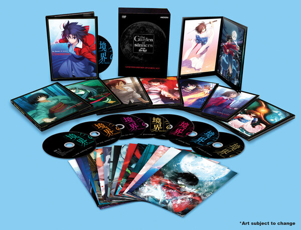 Garden Of Sinners Collector's Edition Blu-ray “The Garden of Sinners” Limited Edition DVD Box Set - Tokyo Otaku Mode
