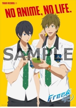 Tower Records Collaborates with Free! ES - Special Events Include  Store-Opening Announcements by Haruka & Makoto | Event News | Tokyo Otaku  Mode (TOM) Shop: Figures & Merch From Japan
