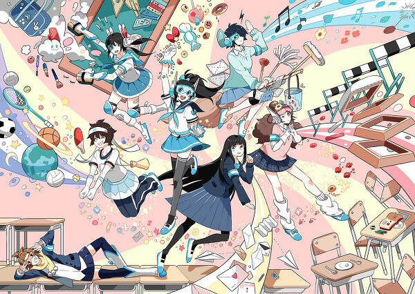 "Uppercut!" by Chamooi 2013-03-30 00:23:39 on Pixiv (http://www.pixiv.net/member_illust.php?mode=medium&illust_id=34625967) 2