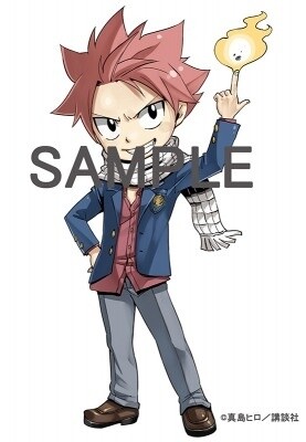 Postcard artwork © Hiro Mashima, Kodansha Ltd., Fairy Tail Production Committee, TV Tokyo Corp. 1