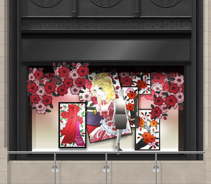 The Rose of Versailles Prepares Isetan Shinjuku for the New Year 5