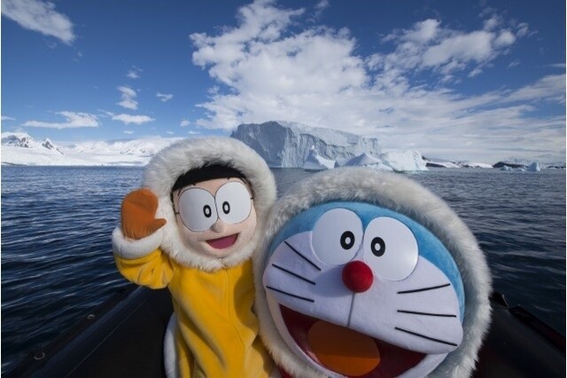 Doraemon & Nobita Reach Antarctica, 14,000 km from Japan! 1