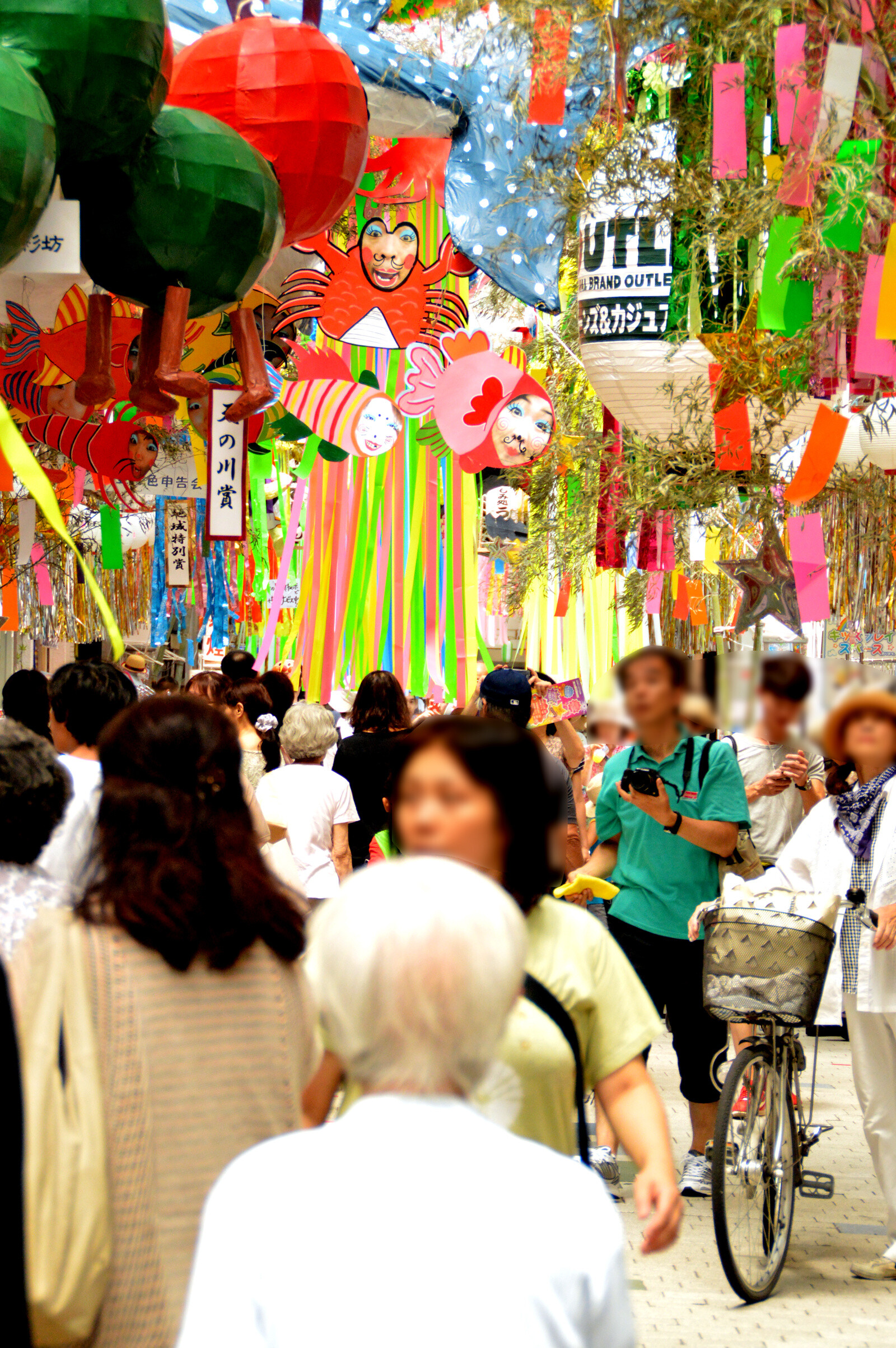 Asagaya Tanabata Festival Features Gigantic Paper Mache of Popular Anime Characters 15