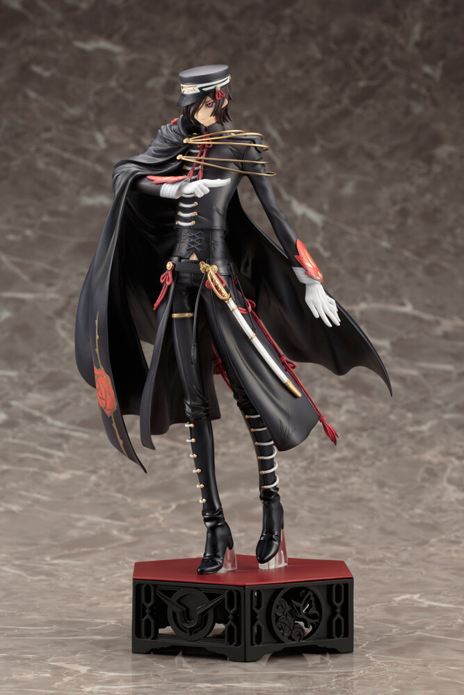 Code Black Lelouch Figure Launched as Code Geass Celebrates 10th Anniversary! 1
