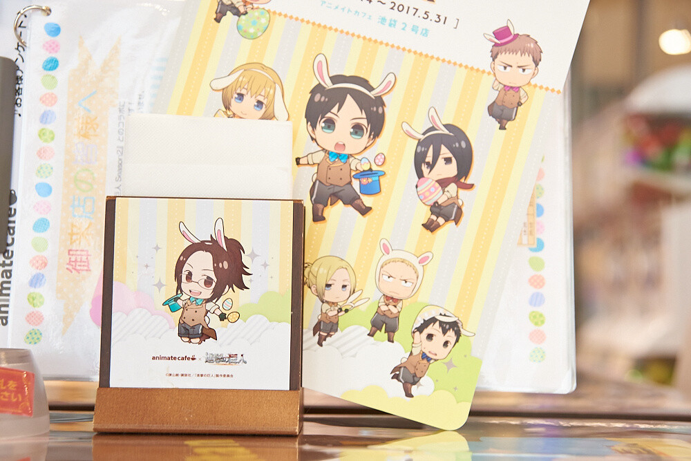 Celebrate Attack on Titan Season 2 at animate Cafe! [Photo Report] 6