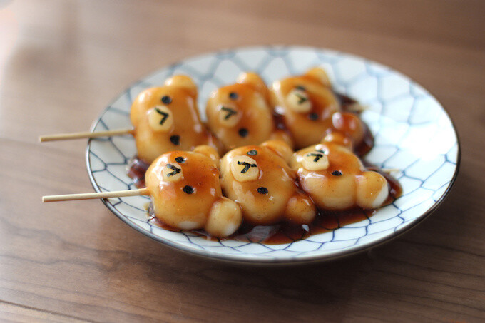 [Healthy Food for the Geeky Soul] Rilakkuma Mitarashi Dango 14