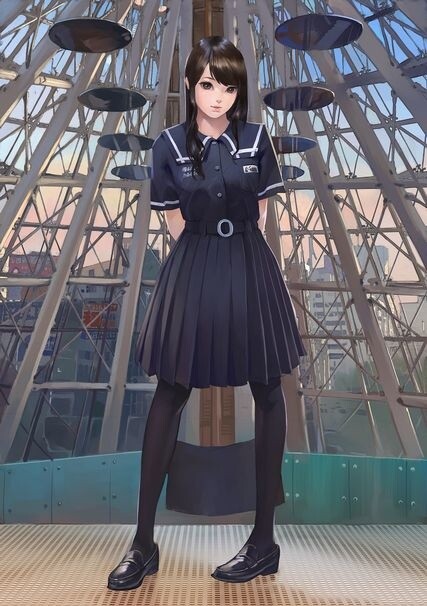 A Taiwan High School Girl Uniform Illustration Encyclopedia is Trending! Popular Illustrator to Hold First Solo Exhibit in Japan 2